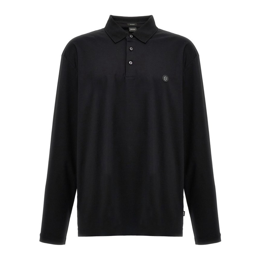 Polo manches longues 'Paley 01' pour Hommes