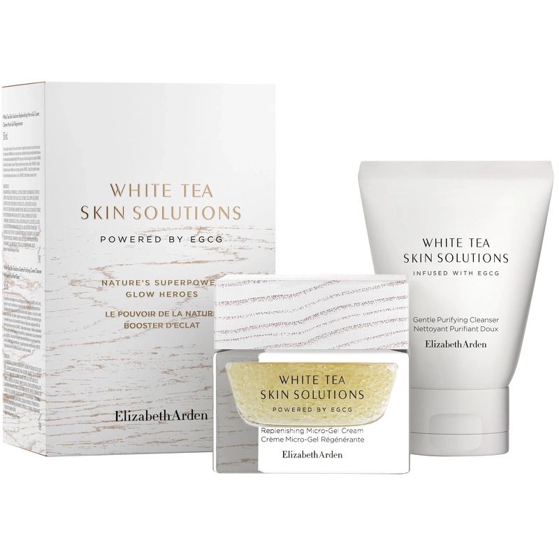 Coffret de soins de la peau 'White Tea Skin Solutions' - 50 ml, 2 Pièces