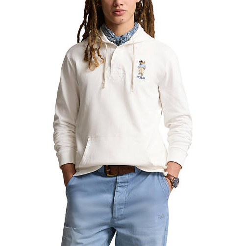 Men's 'Polo Bear Rugby' Hoodie
