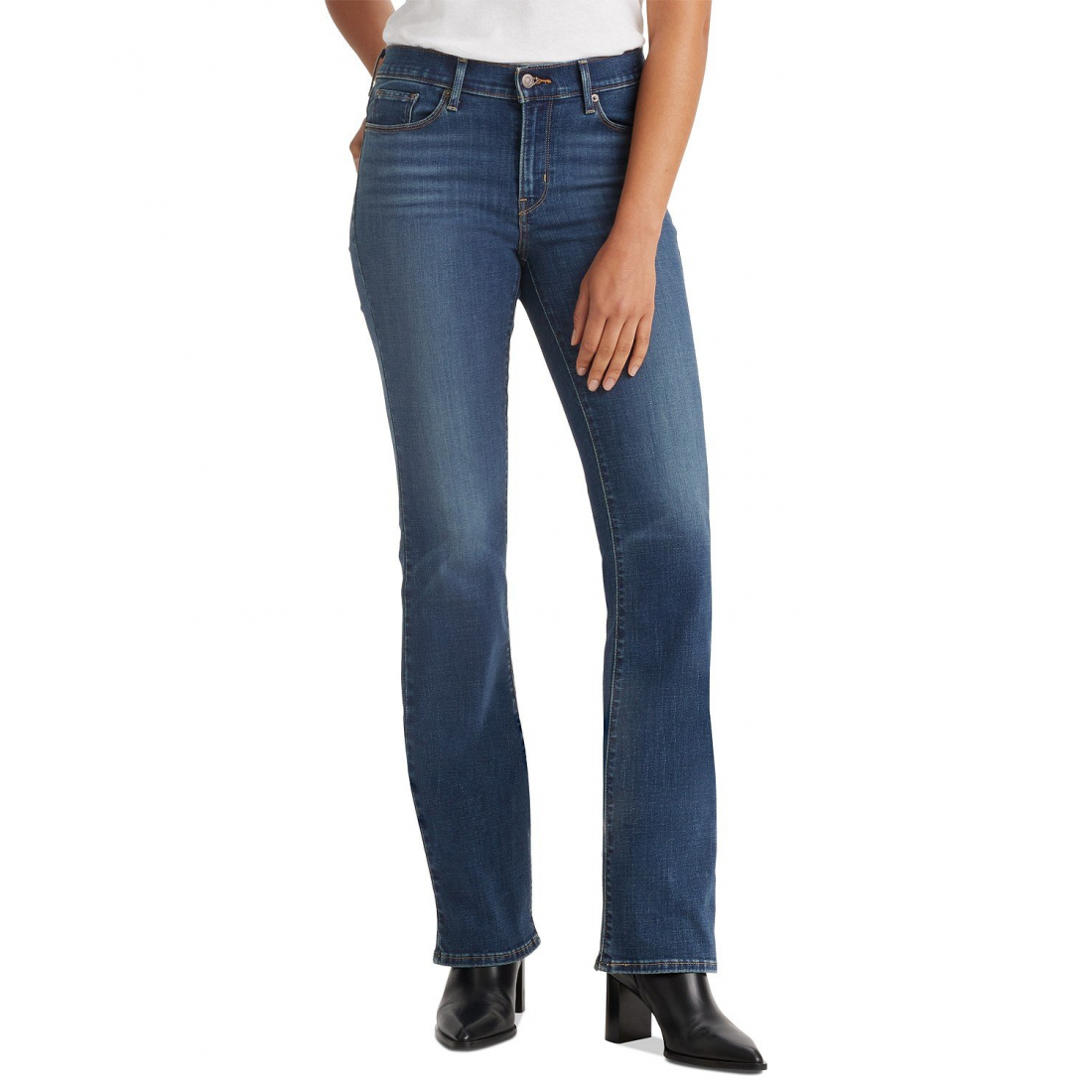 Jeans 'Casual Classic Mid Rise Bootcut' pour Femmes
