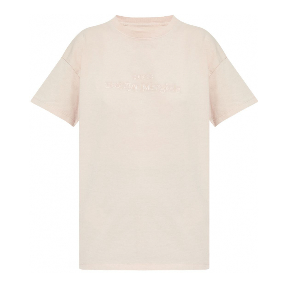 T-shirt 'Logo-Embroidered' pour Femmes