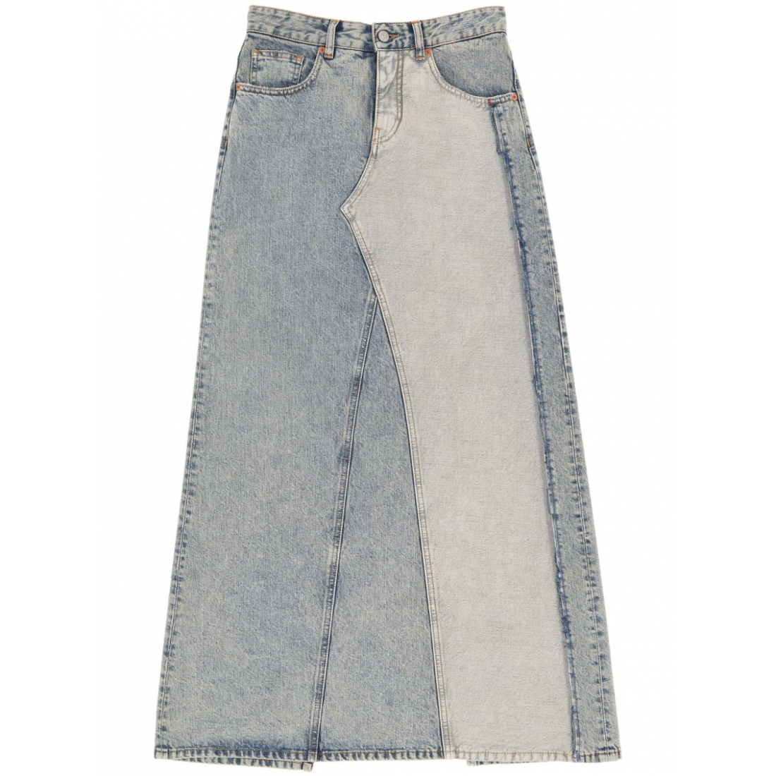 Women's 'Slit Denim' Denim Skirt