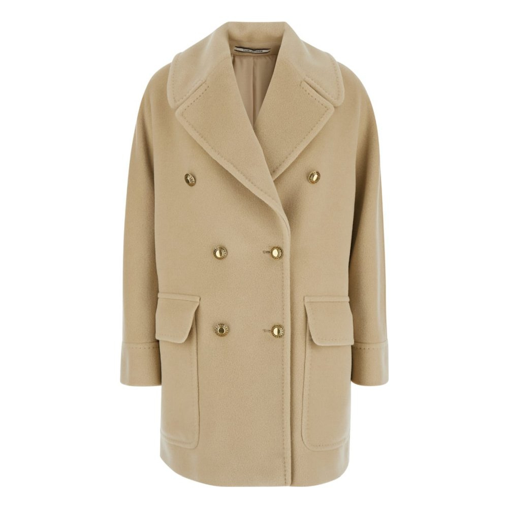 Manteau 'Wide Notched Revers And Jewel Buttons' pour Femmes