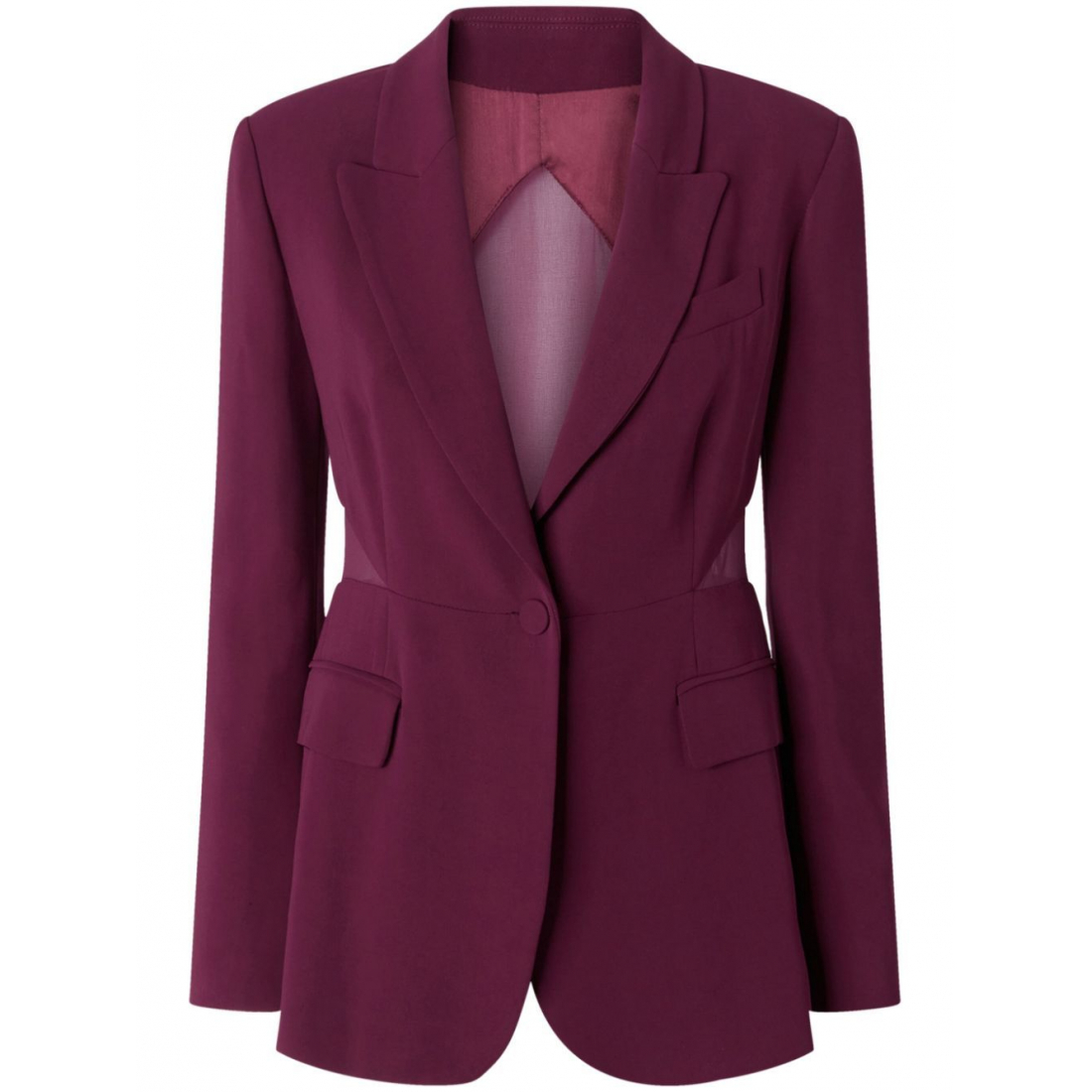 Blazer 'Cady Single-Breasted' pour Femmes
