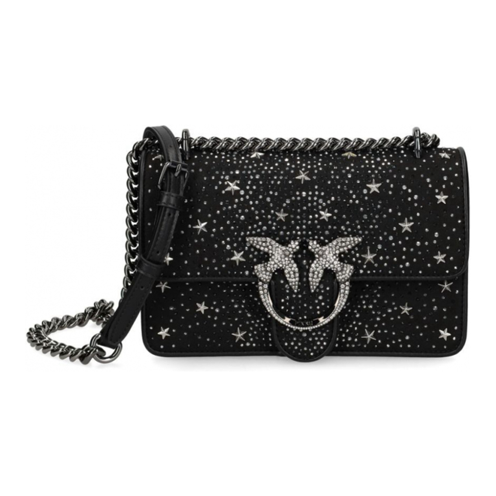 Women's 'Love-Birds Rhinestone-Embellished' Shoulder Bag