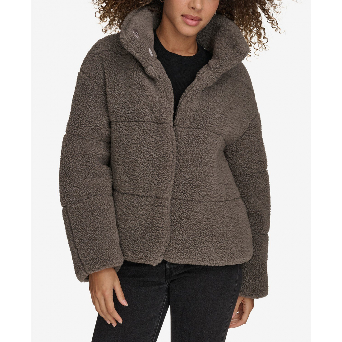 'Short Sherpa Teddy' Jacke für Damen