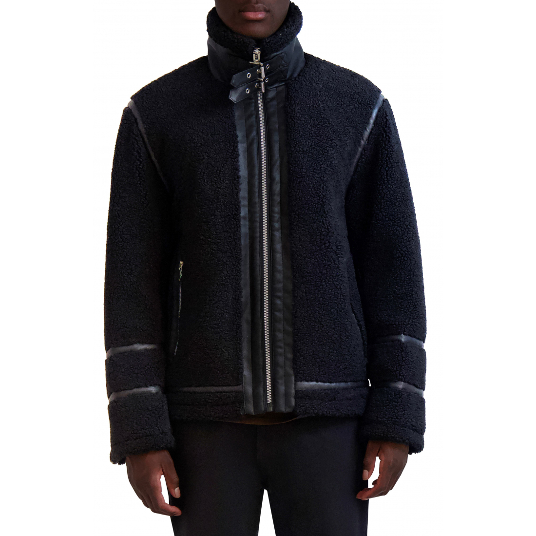 Veste 'Faux Shearling' pour Hommes
