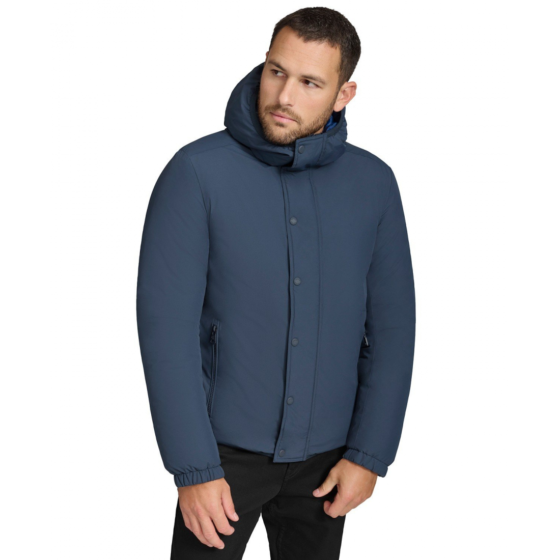 'Ripstop Hooded Puffer Jacket' Pufferjacke für Herren
