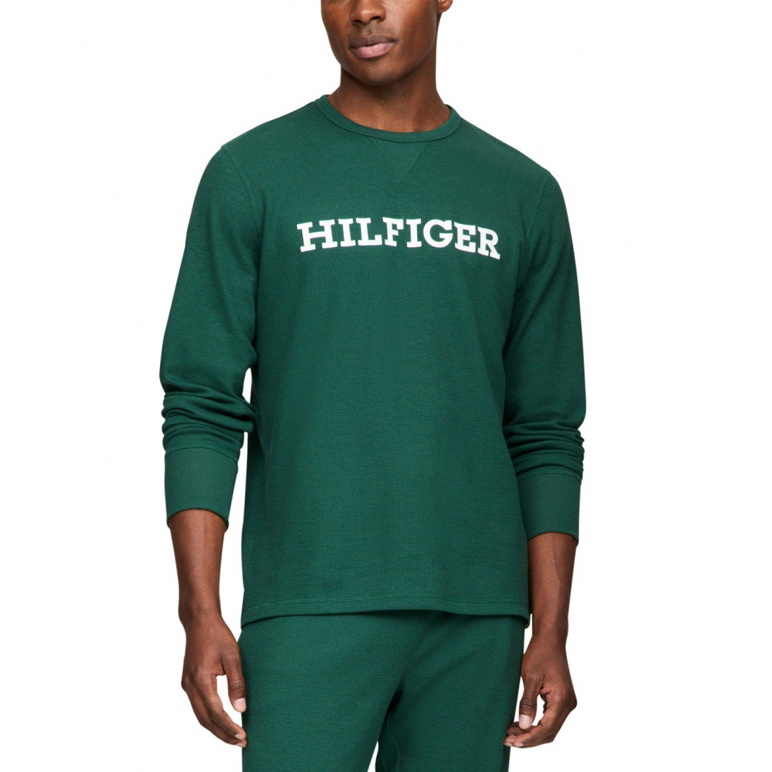 Top pyjama 'Thermal Logo Long-Sleeve' pour Hommes