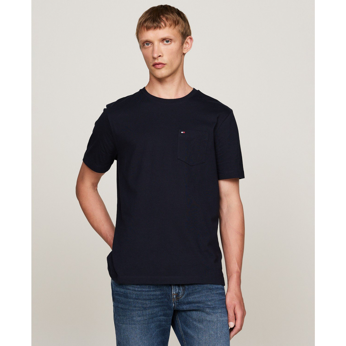 T-shirt 'Essential Solid Pocket' pour Hommes