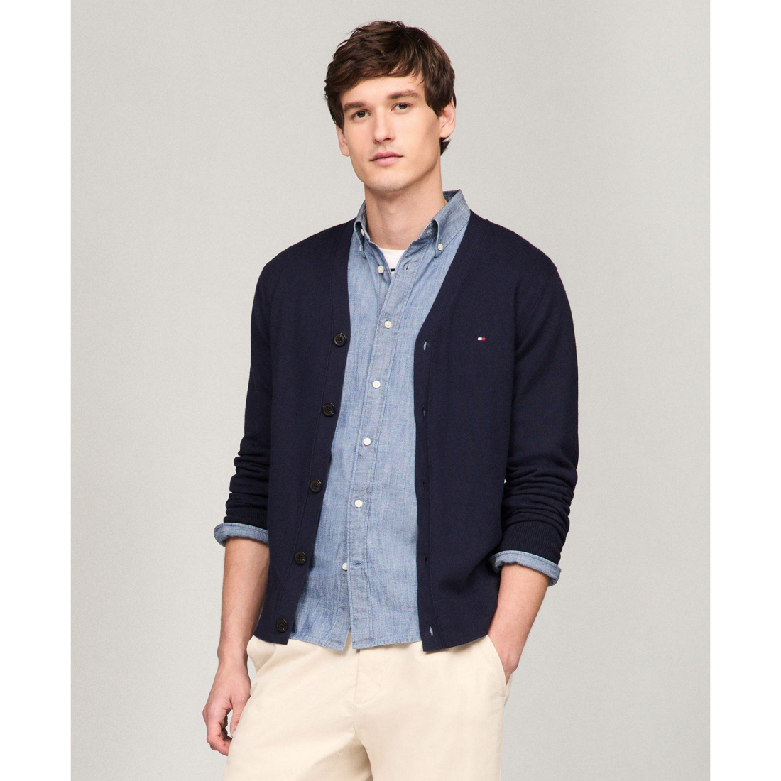 Cardigan 'Long-Sleeve' pour Hommes
