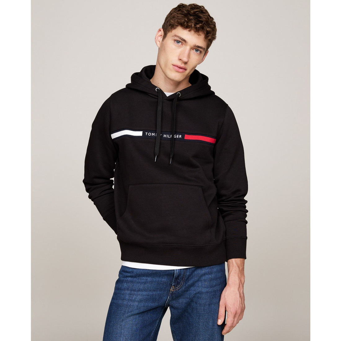 Sweatshirt à capuche  'Chest Logo Hoodie' pour Hommes