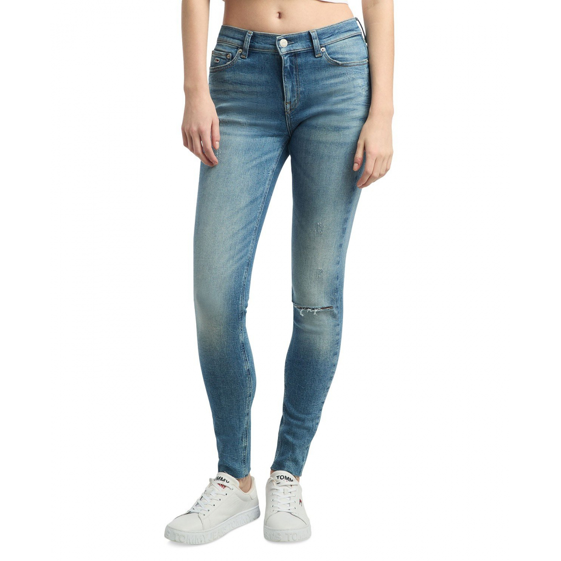 Jeans skinny 'Nora Mid-Rise Distressed' pour Femmes