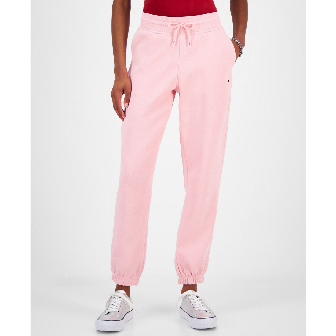 'Relaxed Script Logo Sweatpants' pour Femmes