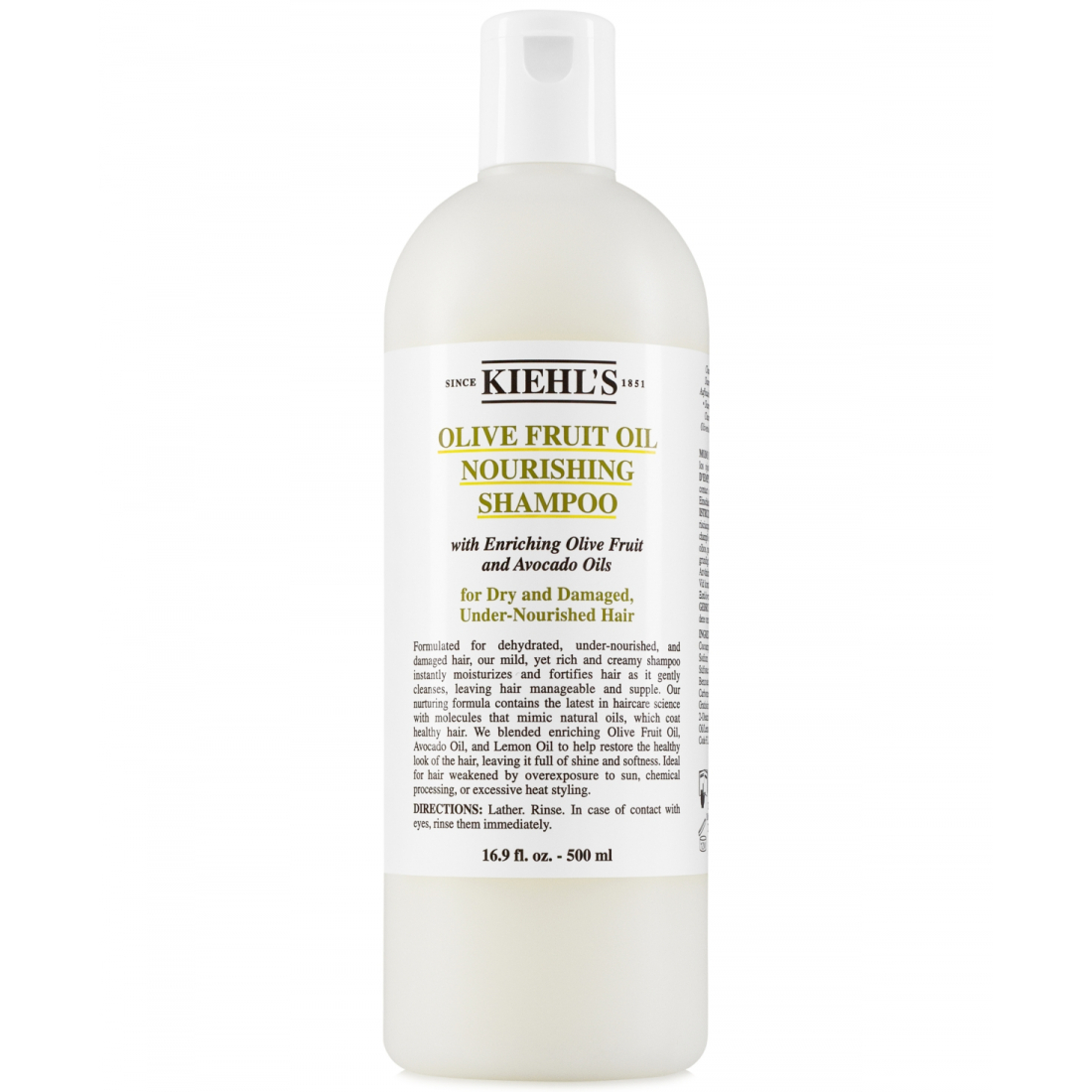Shampoing 'Nourishing Olive Fruit Oil' - 500 ml