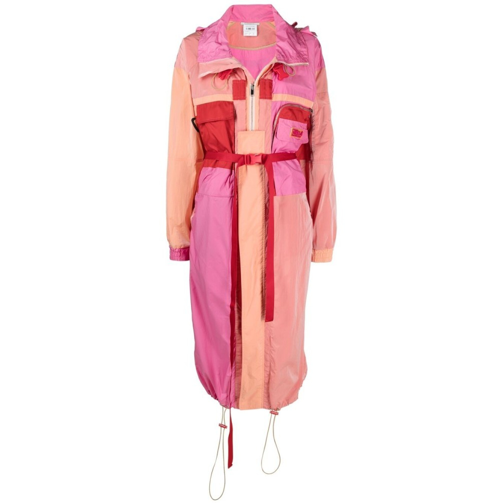 Parka 'Maia Colour-Block' pour Femmes