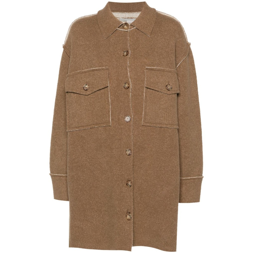 Manteau 'Exposed-Seam Cardi' pour Femmes