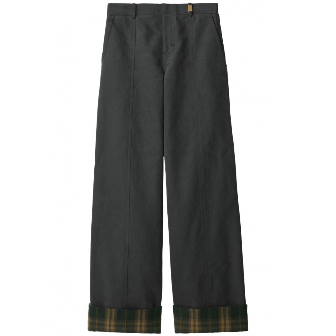 Women's 'Check-Trim' Trousers
