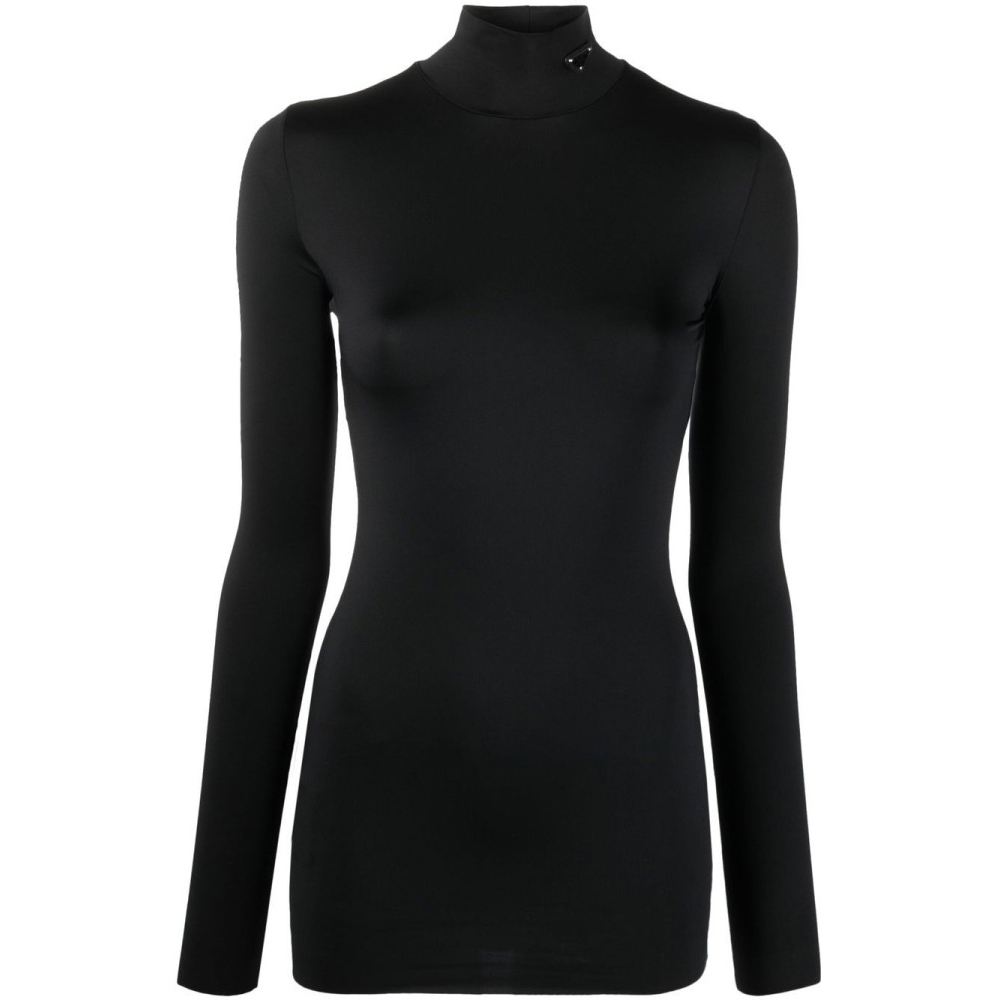 Top à manches longues 'Triangle-Logo' pour Femmes