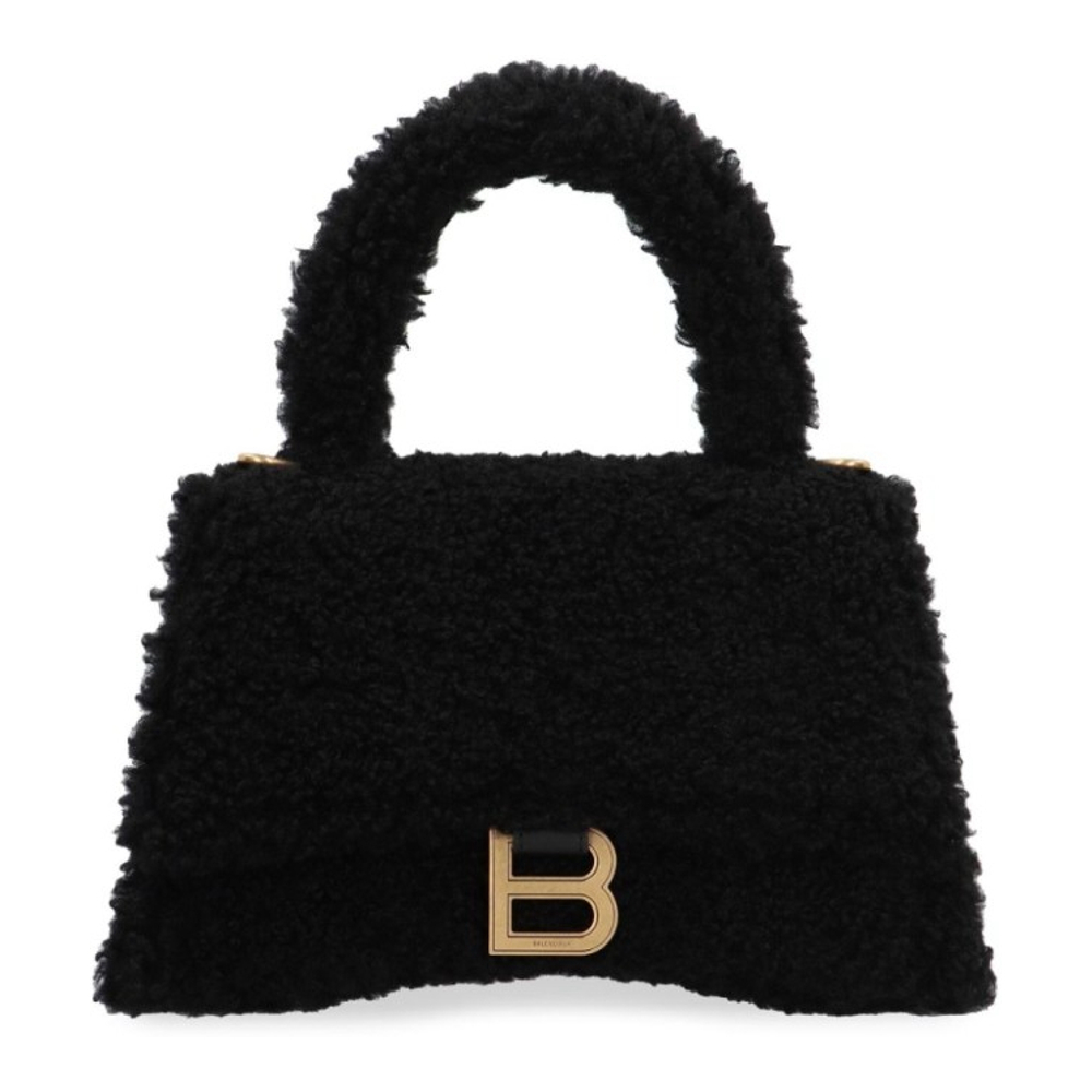 Women's 'Hourglass Furry' Tote Bag