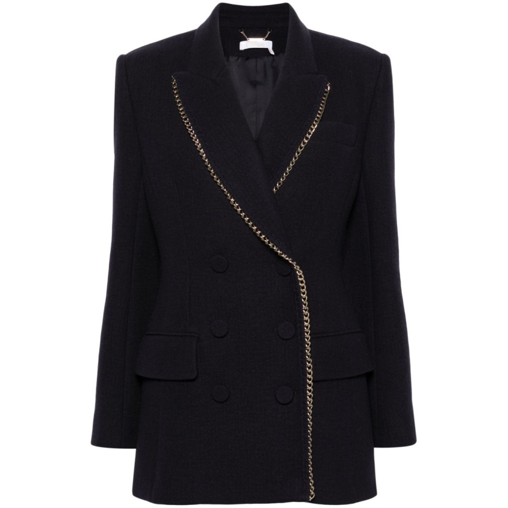 Blazer 'Chain-Link Trim' pour Femmes