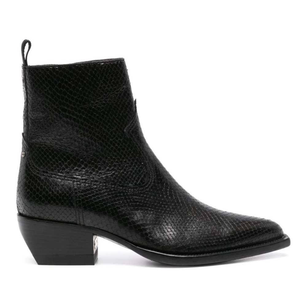 Bottines 'Snakeskin-Effect' pour Femmes