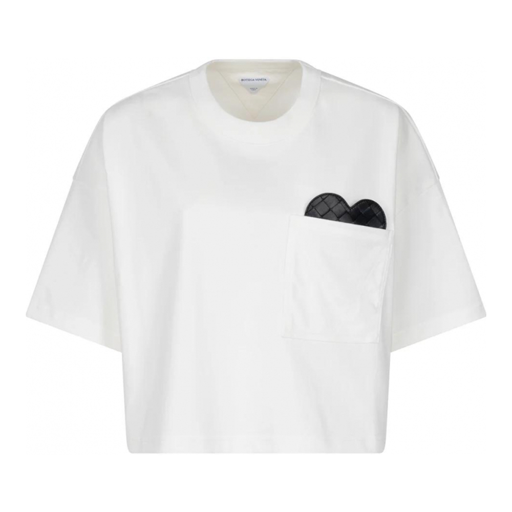 'Soft Jersey' Crop T-shirt für Damen