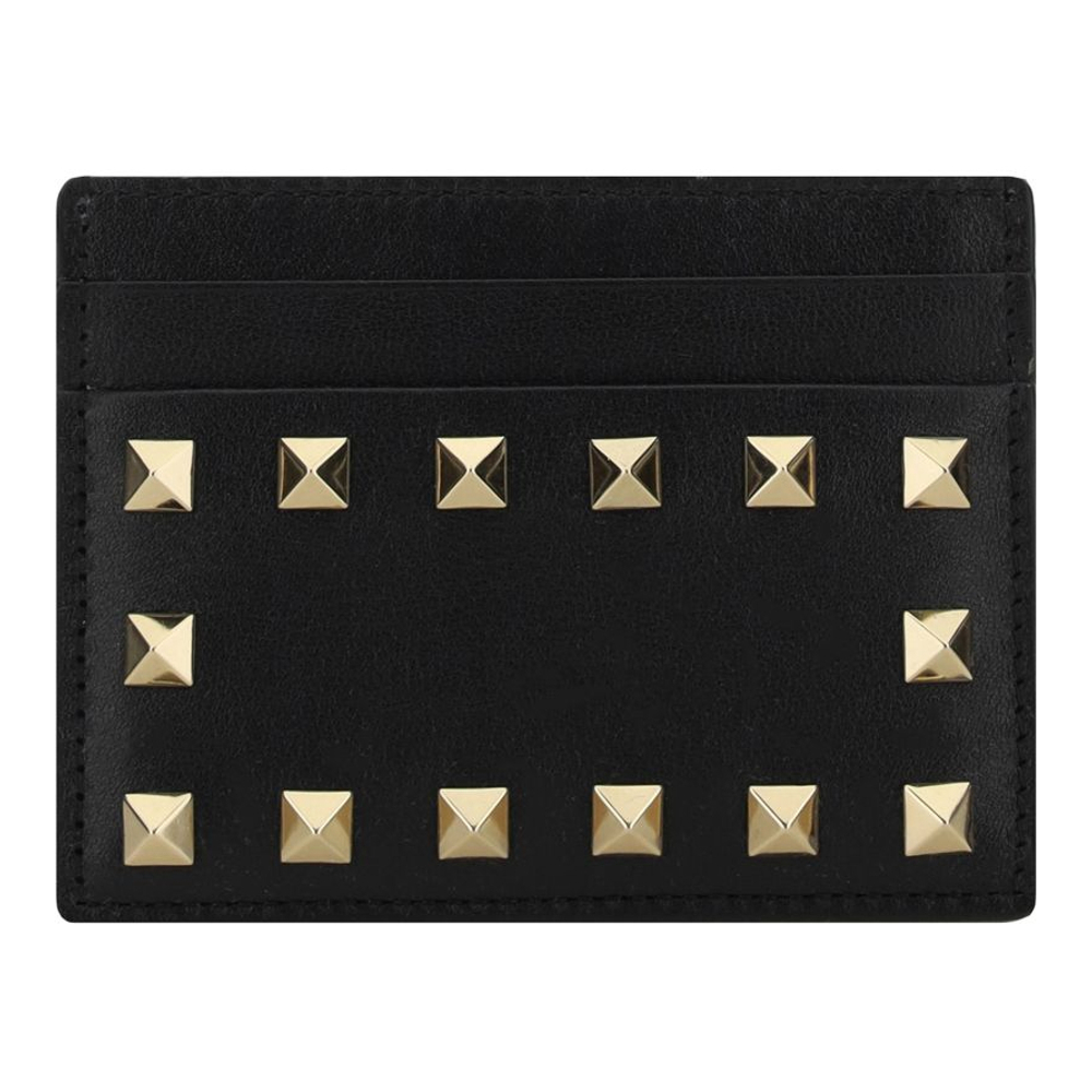 Women's 'Rockstud Credit' Card Holder