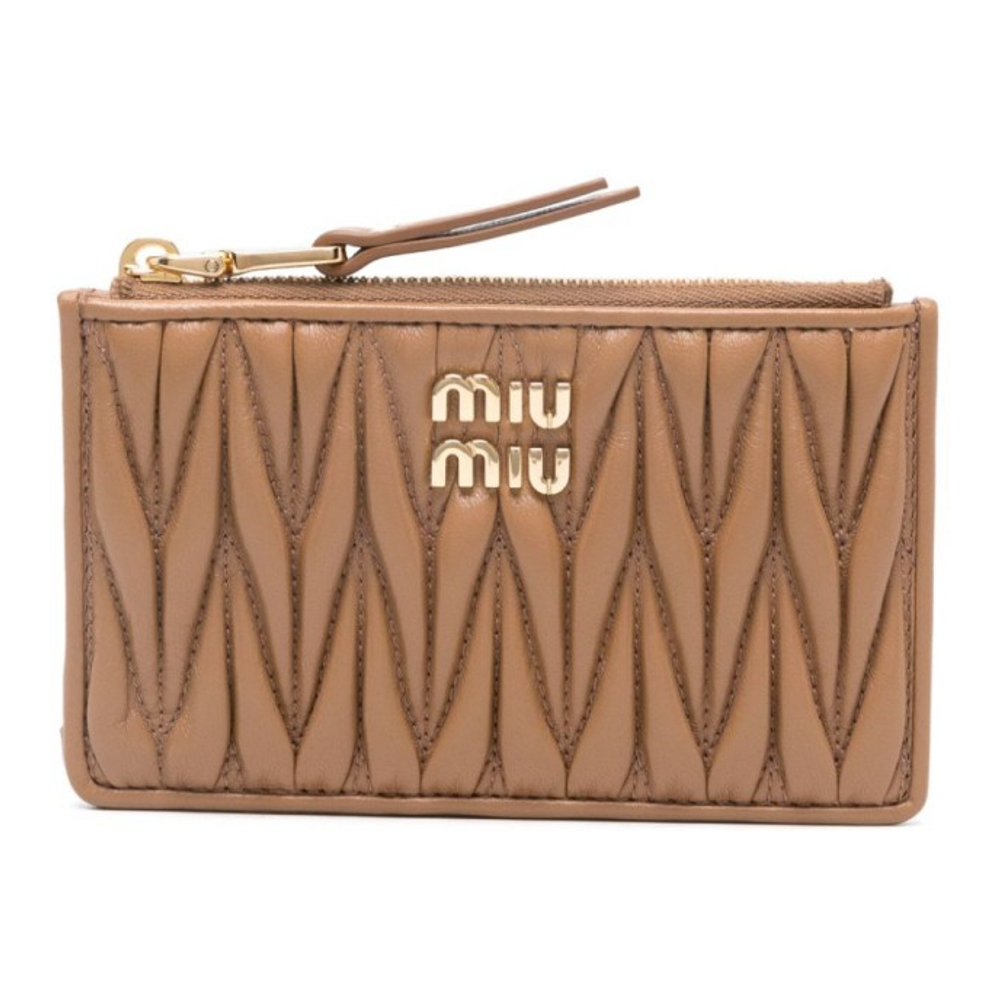 Women's 'Matelassé' Card Holder