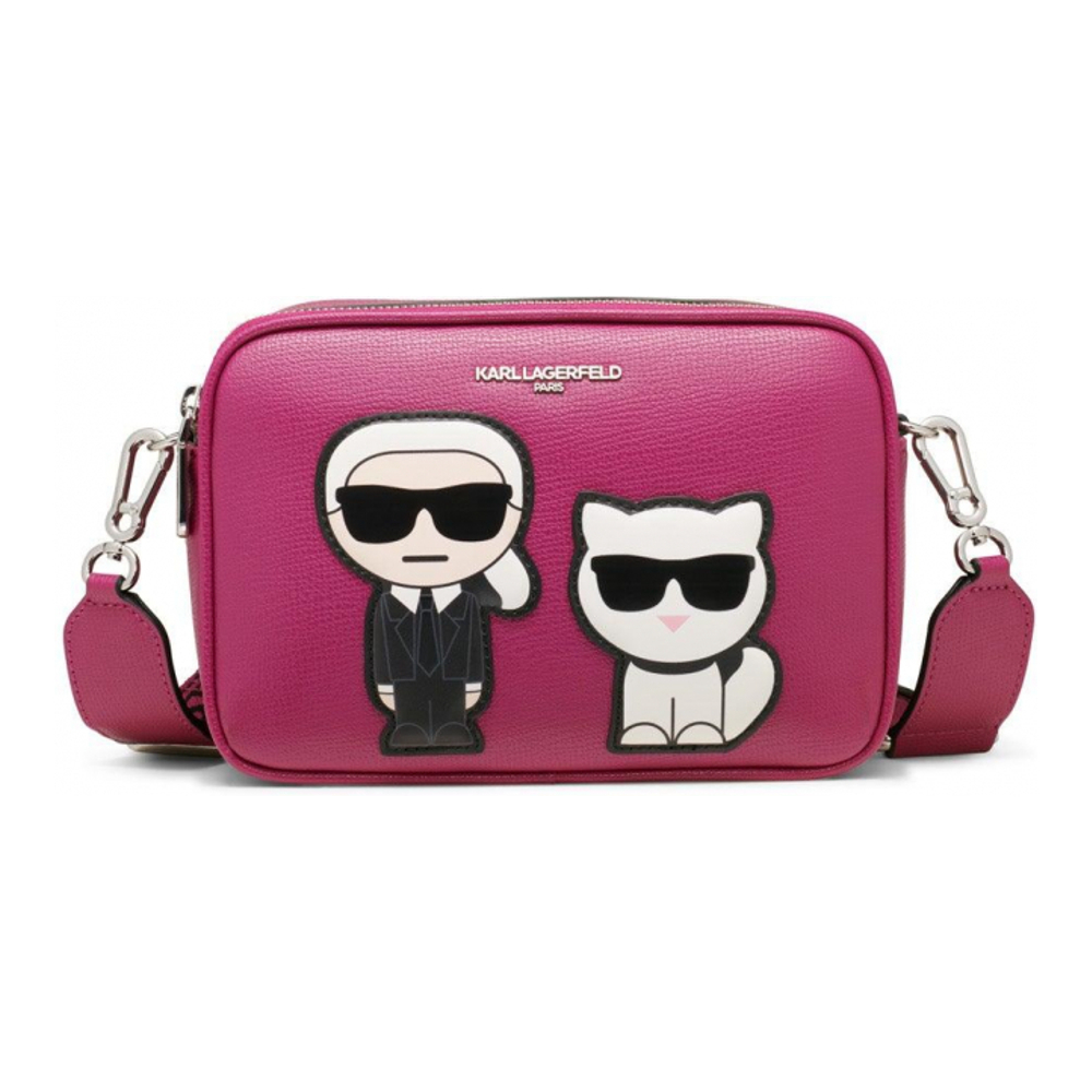 Women's 'Maybelle Round Head Duo Camera' Crossbody Bag