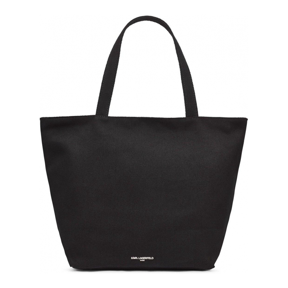 Women's 'Cannes Canvas Karl' Tote Bag