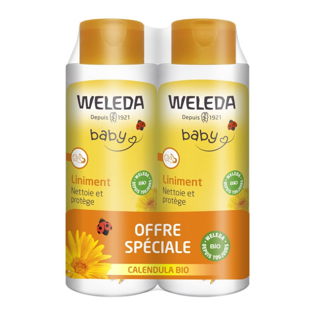 'Calendula Baby' Nappy Changing Liniment - 400 ml, 2 Pieces