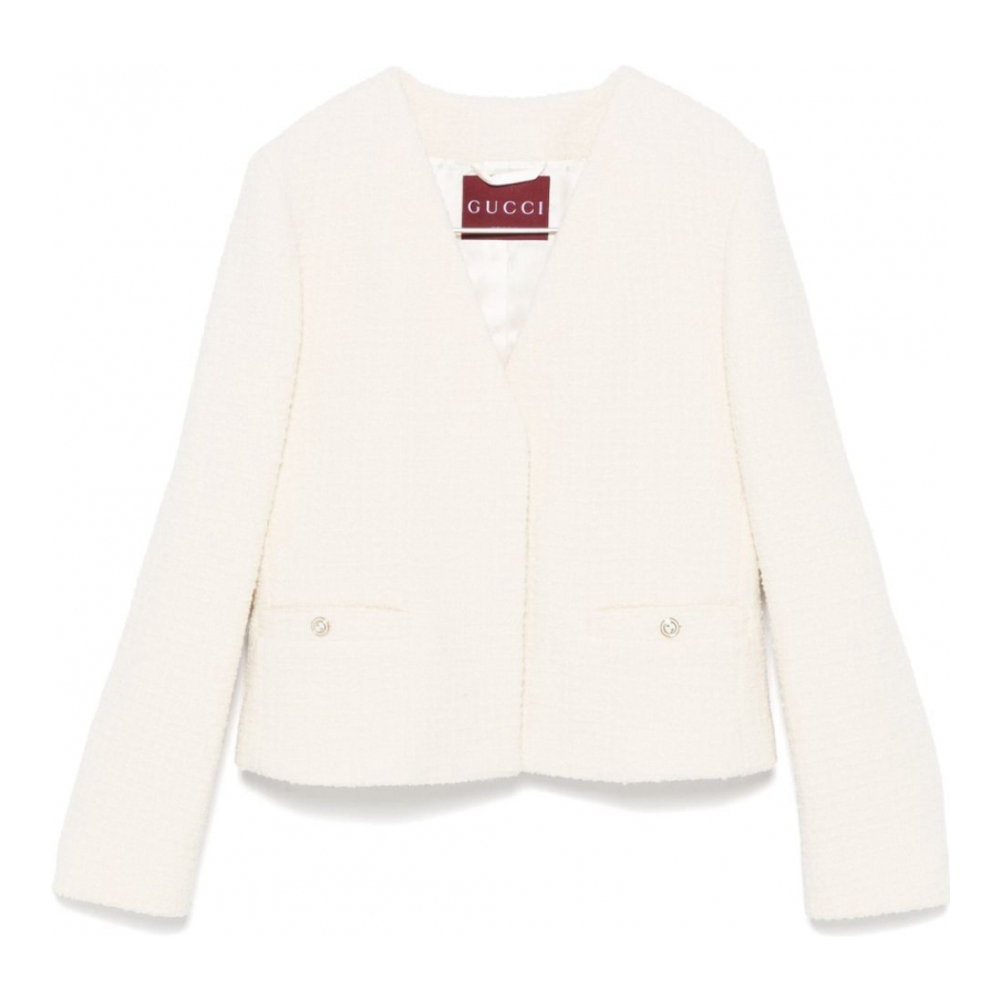 'Damier Bouclé' Jacke für Damen