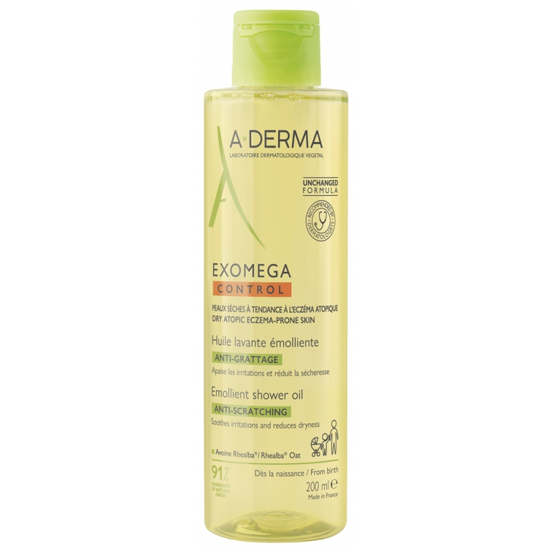 'Exomega Control Émollient Anti-Grattage' Duschöl - 200 ml