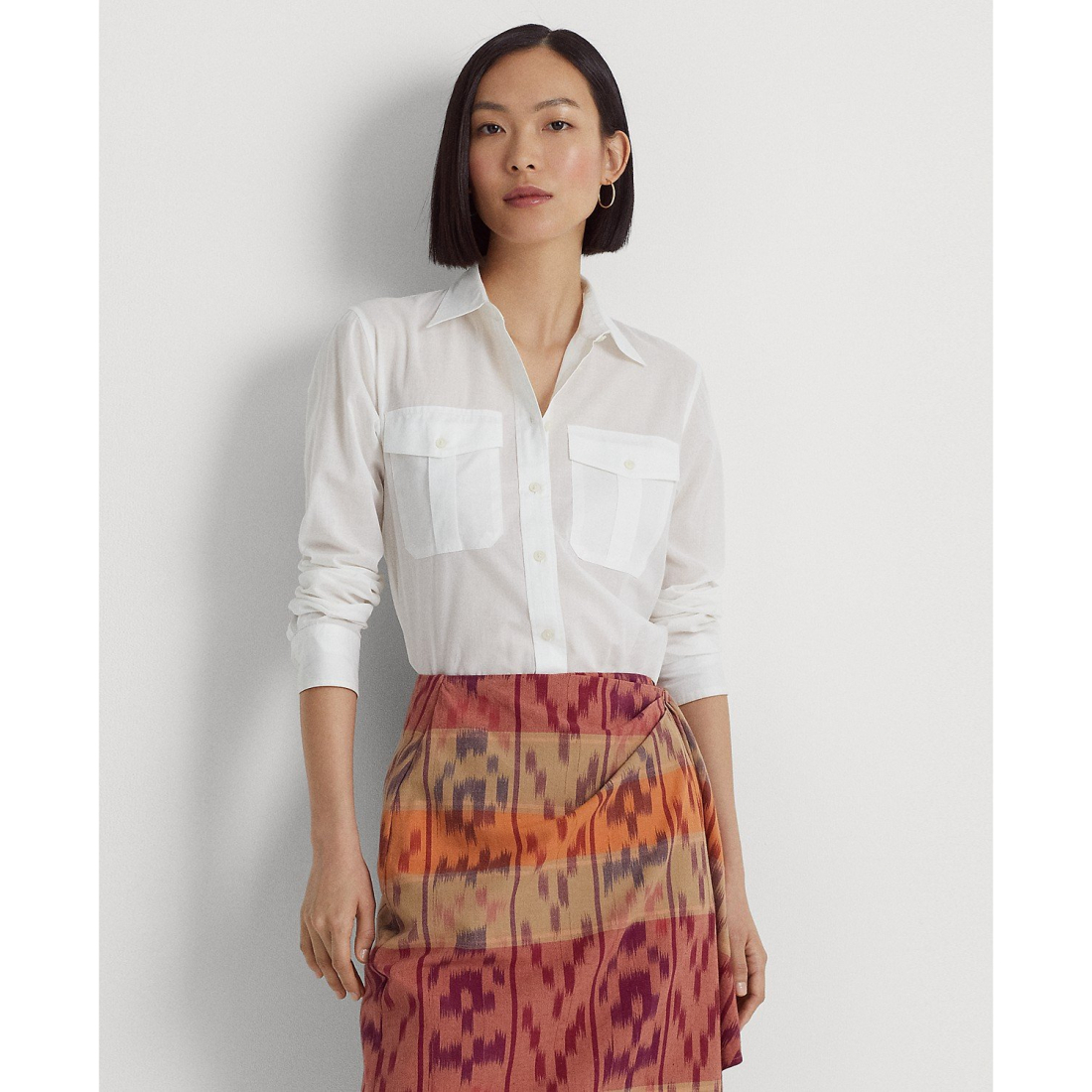 'Cotton Voile Shirt' pour Femmes