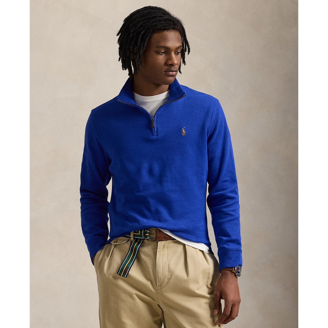 Men's 'Estate-Rib Quarter-Zip' Sweater