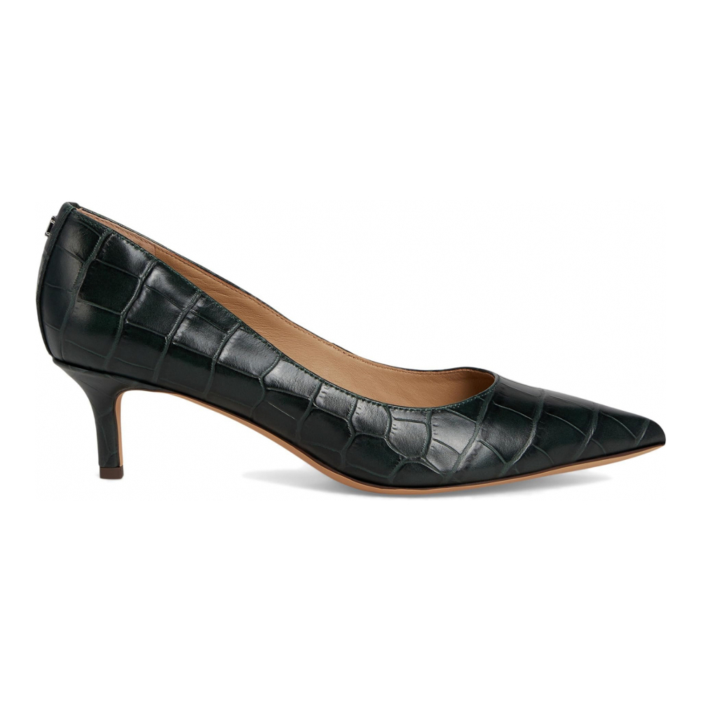 Women's 'Adrienne Crocodile-Embossed Leather Pumps'