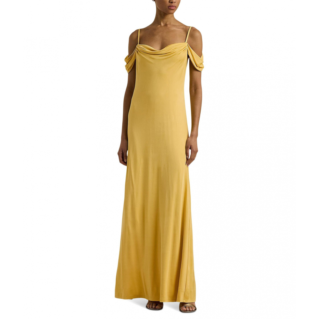 'Jersey Off-the-Shoulder Gown' pour Femmes