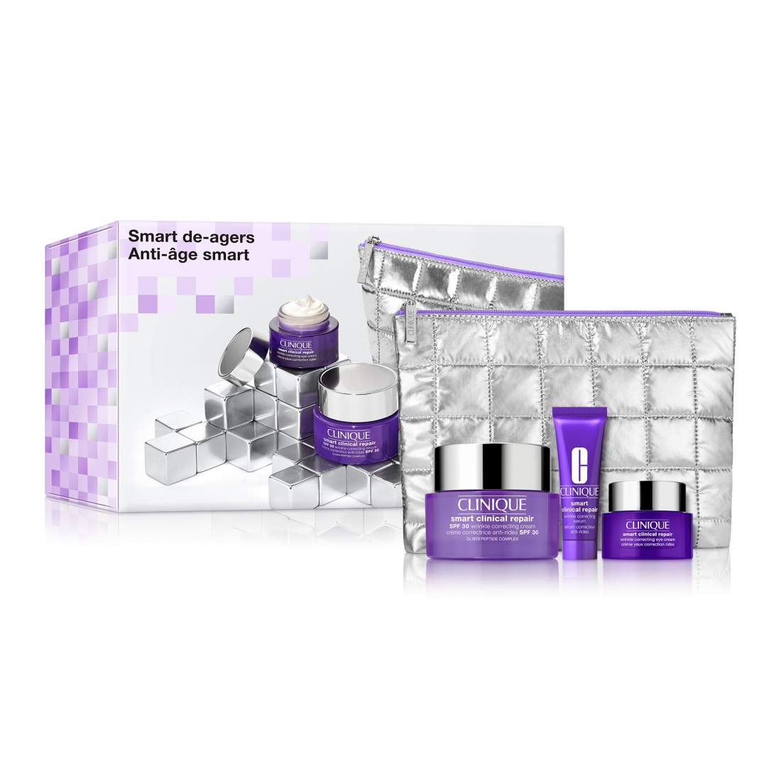 'Smart De-Agers' SkinCare Set - All skin types, Sensitive skin, 4 Pieces