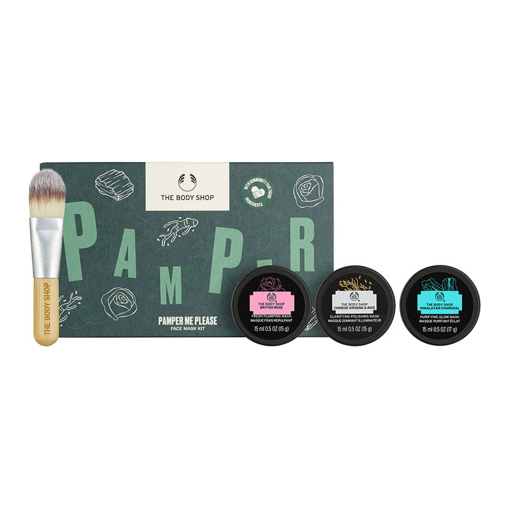 'Pamper Me Please' Face Mask Set - 4 Pieces