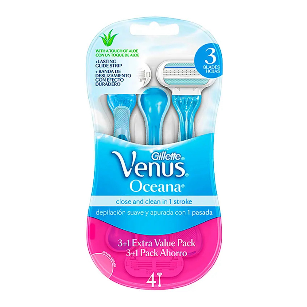 Rasoir jetable 'Venus Oceana' - 4 Pièces