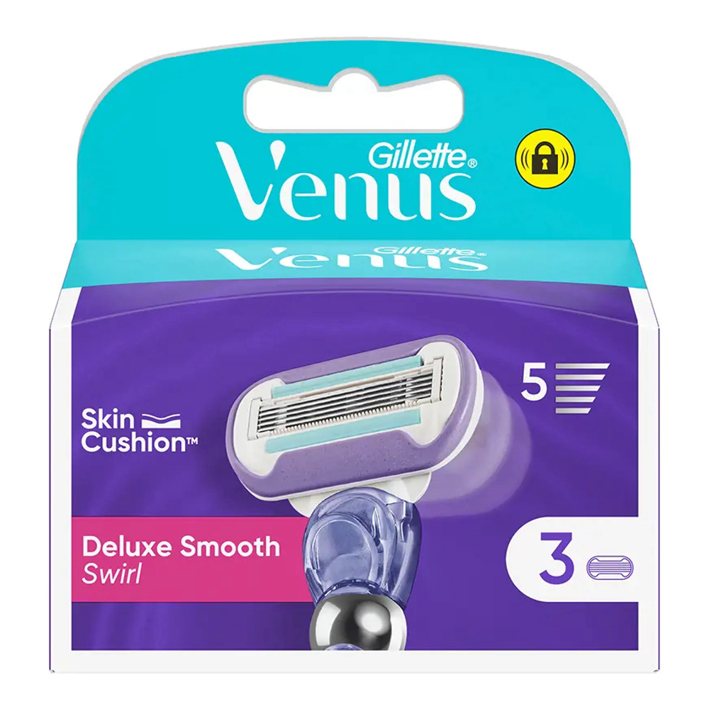 Recharge pour rasoir 'Venus Swirl Smooth' - 3 Pièces