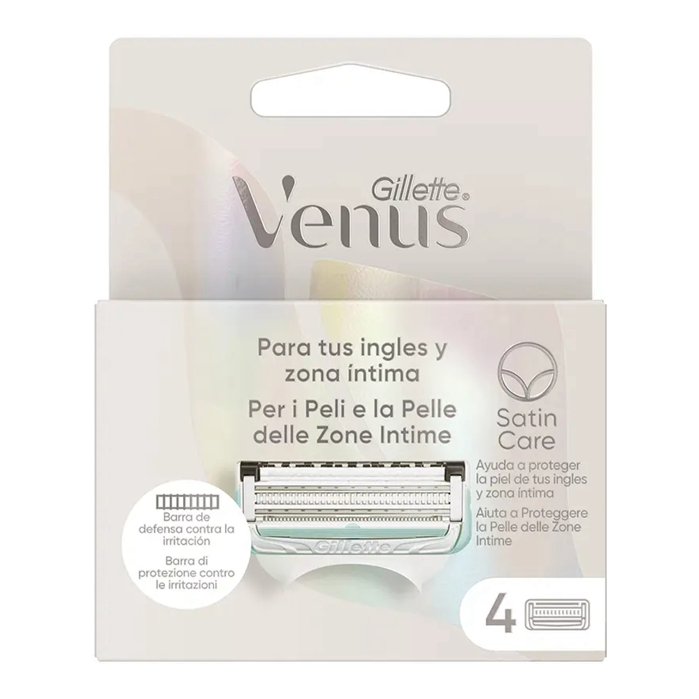 Recharge pour rasoir 'Venus Intima Satin Care' - 4 Pièces