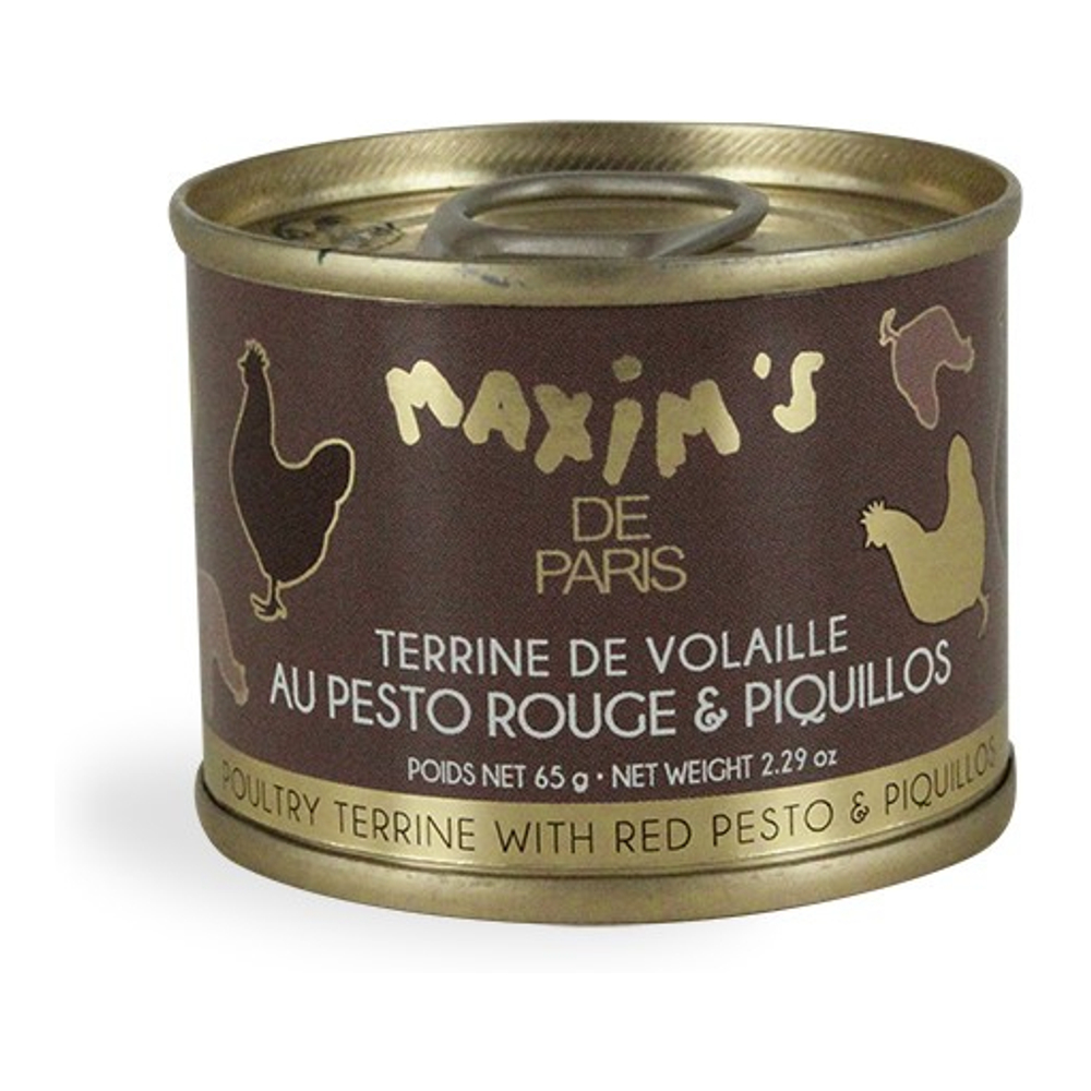 Poultry Terrine With Red Pesto And Piquillos