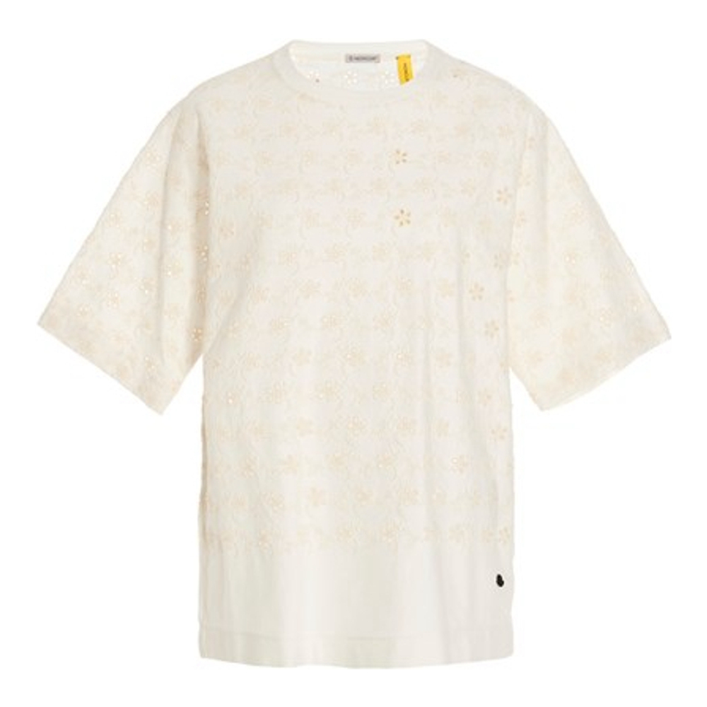 T-shirt 'Broderie Anglaise' pour Femmes