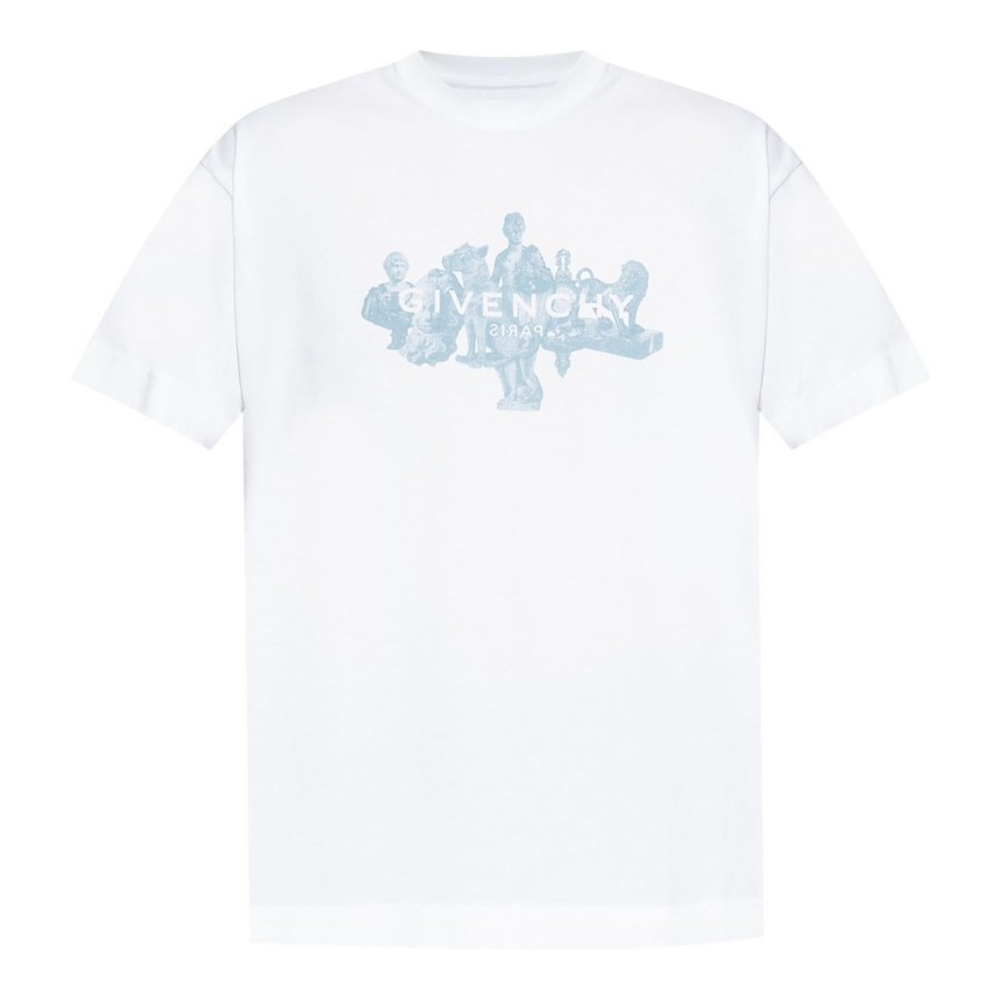 T-shirt 'Logo-Print' pour Hommes