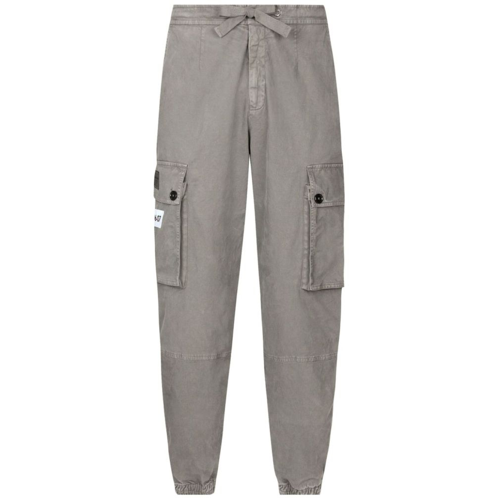 Men's 'Logo-Patch' Cargo Trousers