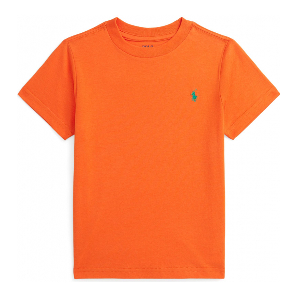 Toddler & Little Boy's 'Cotton Jersey Crew Neck T-Shirt'