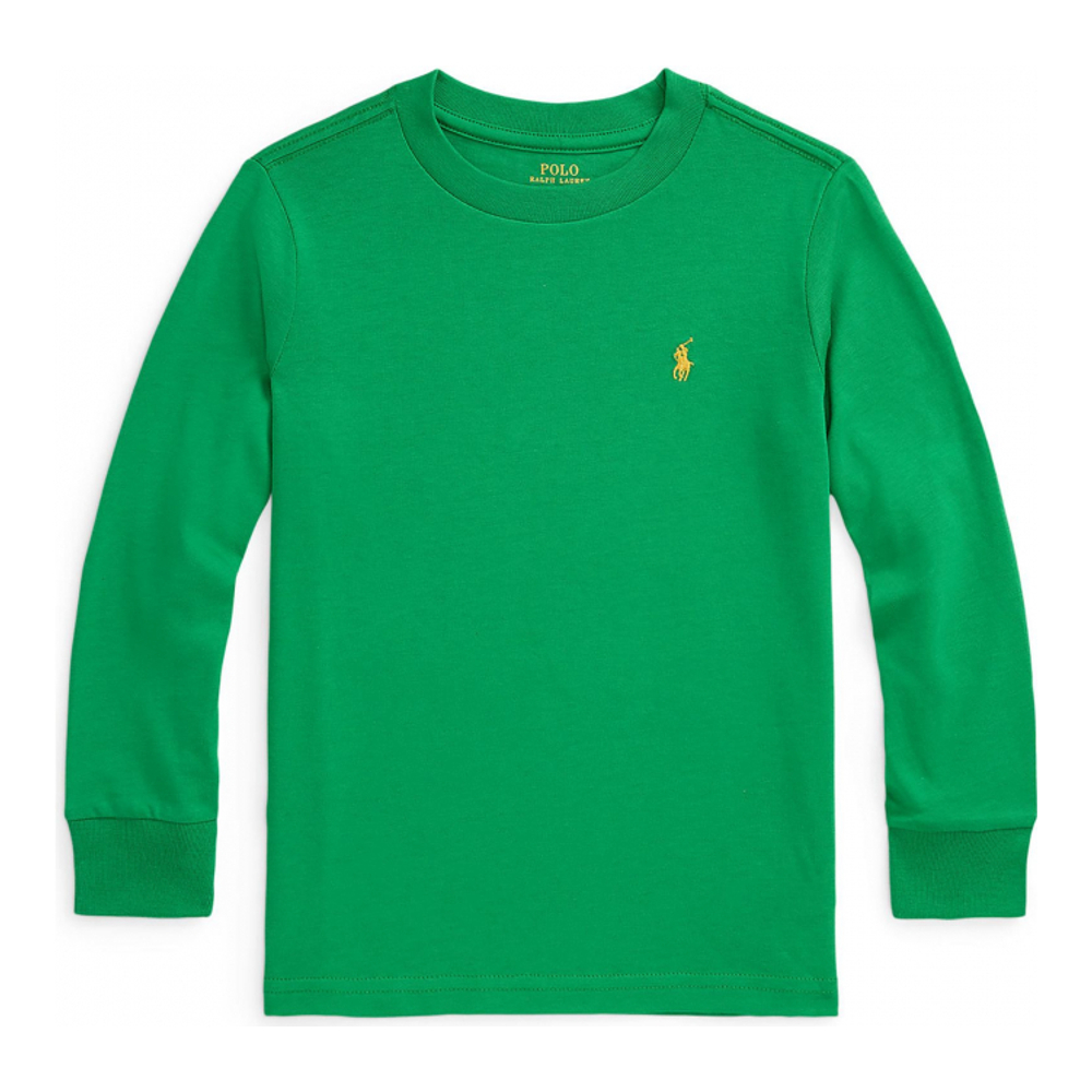 Toddler & Little Boy's 'Cotton Jersey Long Sleeve T-Shirt'