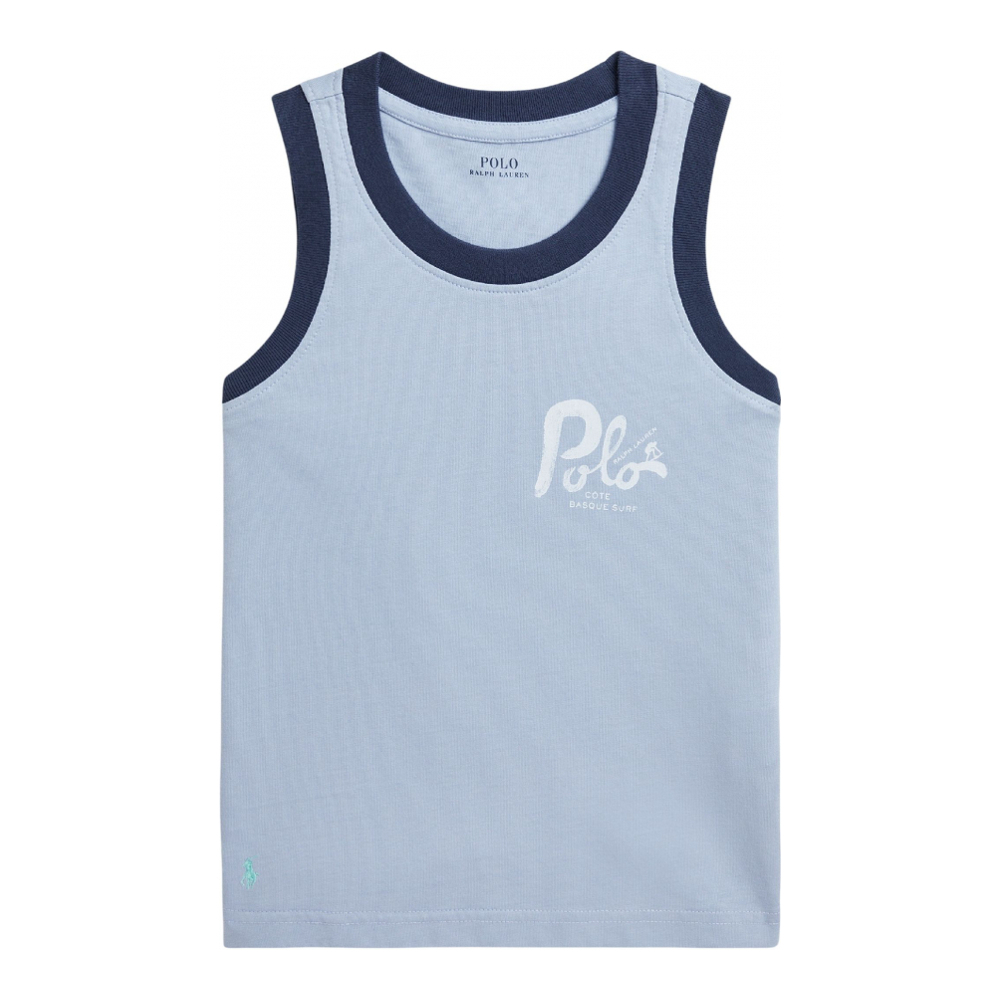'Cotton Jersey Graphic Tank Top' pour Enfant et petit garçon